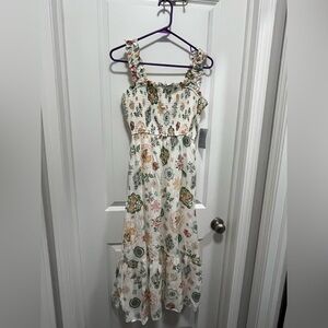 Blu Pepper Women’s Shell Sleeveless Dress Long Size Small NWT